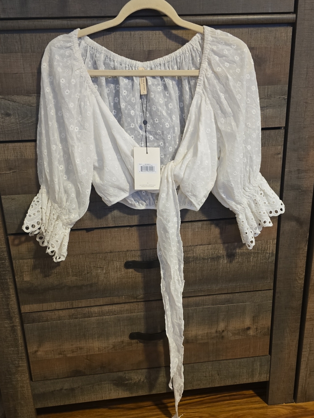 Spell Daisy Chain Tie Top NWT